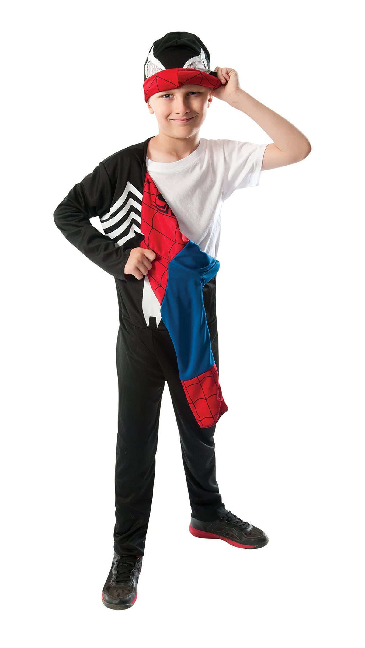 Medium Rubie&#39;s Marvel Reversible Spider-Man / Venom Child&#39;s Costume