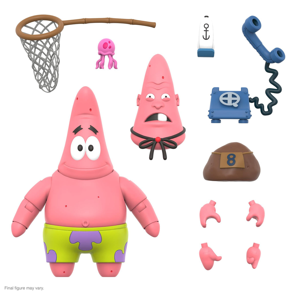 Super7 Spongebob Squarepants Spongebob and Patrick BFF - (2-Pack) 3.75