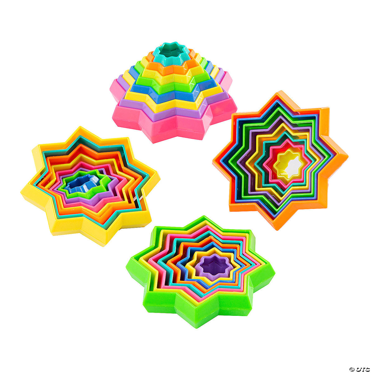 Super Sensory Fidget Stars (Assorted Colors, 1 Piece)