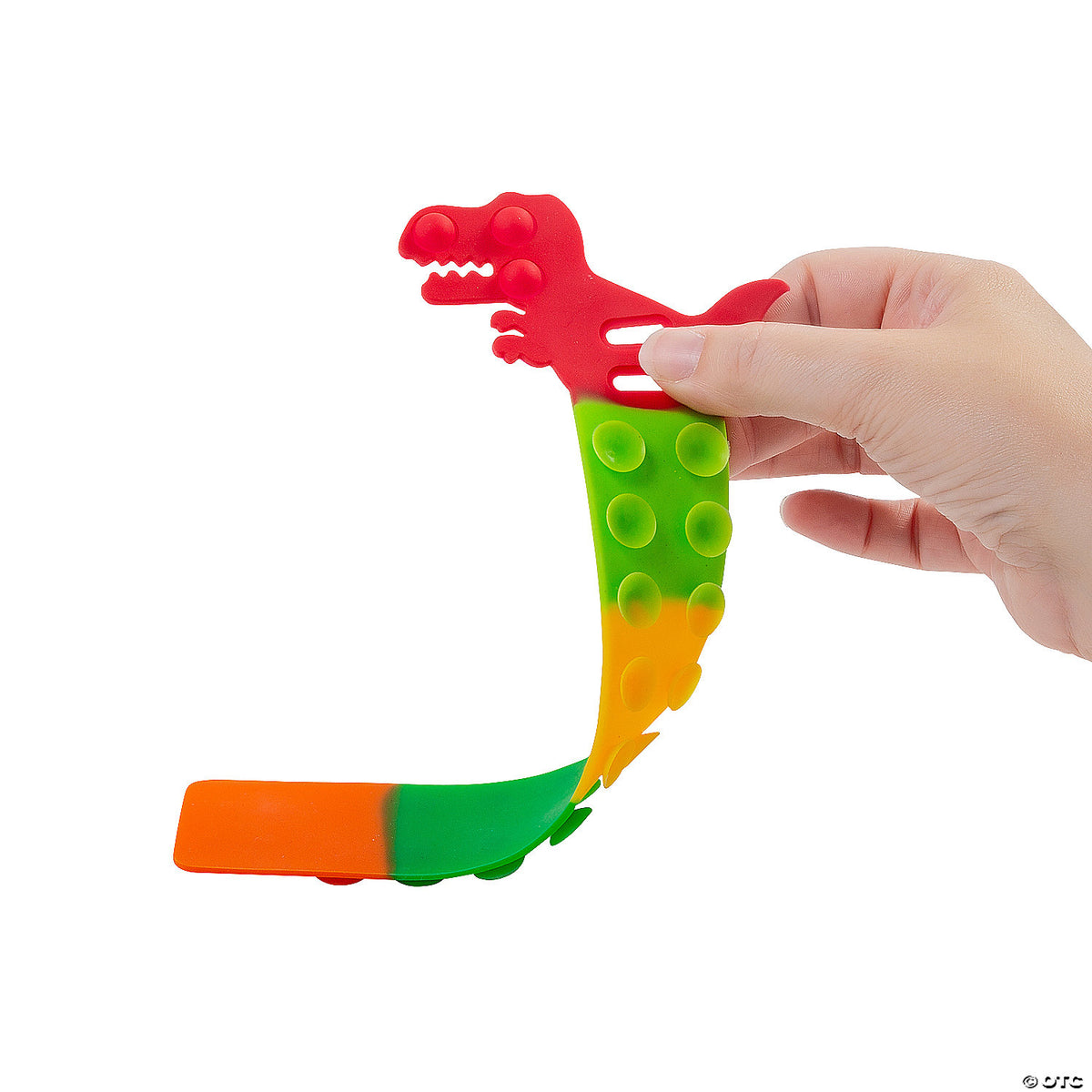 Dinosaur Slap Pop Bracelets (Assorted Colors, 1 Piece)